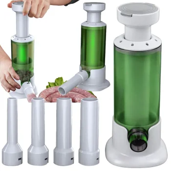 Manual Sausage Stuffer with 4 Nozzles
