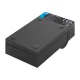 Newell DC-USB Dual-Channel Charger for Li-40B / Li-42B Olympus Batteries