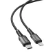 Acefast C1-01 USB-C to Lightning Cable 30W PD 1.2m - Black