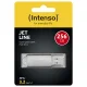 Intenso Jet Line 256GB USB Flash Drive, USB-A 3.2 Gen 1x1, Silver