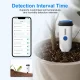 TUYA Smart Soil Temperature and Humidity Sensor, Wi-Fi, White/Blue