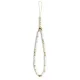 Guess Heishi Beads Phone Strap - White Pendant