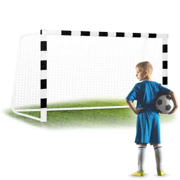 Neo-Sport Football Goal 300 x 160 x 90 cm, Black/White