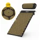 4FIZJO Acupressure Mat with Pillow Classic, Black/Gold