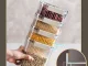 Food Storage Container Set with Silicone Seal, 7 pcs