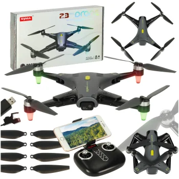 RC Drone Syma Z3PRO 2.4GHz Wi-Fi with HD Camera, Black