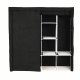 Portable Closet Wardrobe XXL Clothes Storage Organizer, Black