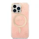 Apple iPhone 13 Pro Max 6.7\" Guess 4G Print MagSafe Case Cover (GUBPP13XH4EACSP) + Charger, Pink