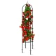 Plonos Garden Pergola Column 200 cm Black