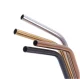 Colorful Reusable Metal Straw Set with Cleaning Brush (10 Pcs)