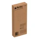 Ruhhy Folding Storage Ottoman, 60x30x30 cm, Grey