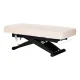 Electric SPA Beauty Bed Sillon Siesta, cream with black base