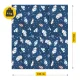 4FIZJO Kids Weighted Blanket 4 kg, 100 x 150 cm, Navy Blue