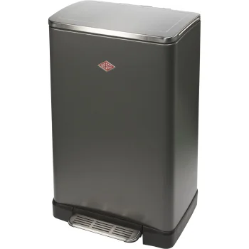 Recycling Pedal Bin Wesco Big Double Boy 2x 18L, Graphite Matt