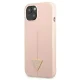 Guess Silicone Triangle Case for iPhone 13 mini, Pink