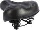 Gel Bicycle Saddle, Bike Seat with Built-in Springs, Black