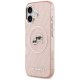 Karl Lagerfeld IML Glitter Karl & Choupette Heads Logo MagSafe iPhone 17 Case - Pink