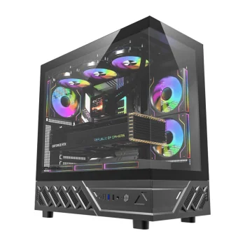 DarkFlash DS950 Computer Case, Black