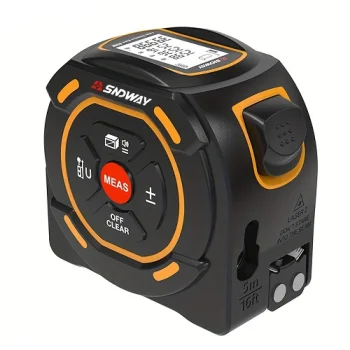 2-in-1 Laser Tape Measure 60m / 5m