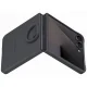 Samsung Galaxy Z Flip 7 (SM-F766B/DS) Original Silicon Case Cover with Ring, Black (EF-PF766TBEGWW)