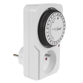 GreenBlue GB360 E Mechanical Timer, 48 Programs, 16A, IP20, White