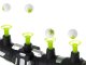 Dark Wars Shooting Game Glow-in-the-Dark Floating Target Gun Blaster Pistol Set