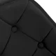 Ergonomic Velvet Swivel Chair 4Rico QS-BL14G, Black