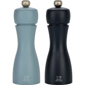 Peugeot Tahiti Salt and Pepper Mill Set of 2, 15 cm, Night & Azur
