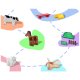 Educational Magnetic Tiles Building Set, Farm Animals Theme Ricokids RK-781