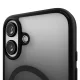 Puro Gradient MagSafe Silicone Case for iPhone 16, Black