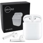 Brainz Wireless Bluetooth Sports Earbuds with Microphone & Power Bank Case