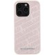 Karl Lagerfeld iPhone 15 Pro Max Case Quilted K Pattern, Pink