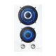 IsEasy MGBG-312A Gas Hob, 2 Burners, White