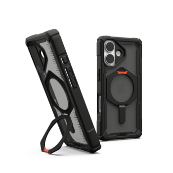 UAG Plasma XTE MagSafe Phone Case Cover iPhone 17 - black and orange