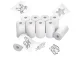 Self-Adhesive Thermal Paper for Mini Printers, 55 mm, 5 Rolls