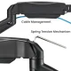Dual Monitor Wall Mount Spring Arm 17-32\" Up to 9kg
