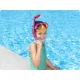 Bestway 24023-02 Kids Snorkel Set, Pink