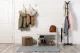 ModernHome Standing Coat Rack, Black