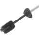 Toilet Brush with Holder Joseph Joseph Flex 360 Stainless Steel