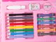 Children’s art set in carry case, 68 pieces, pink