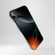 Puro Flexible Glass D3O Hybrid Screen Protector for iPhone 16 Pro with Black Frame