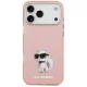 Karl Lagerfeld IML Aquarelle Choupette MagSafe Case for iPhone 17 Pro Max, Pink