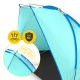 4FIZJO PRO 2-Person Beach Tent, Light Blue
