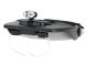 Headband Magnifier with 2 LED Lights and 4 Interchangeable Lenses, Black