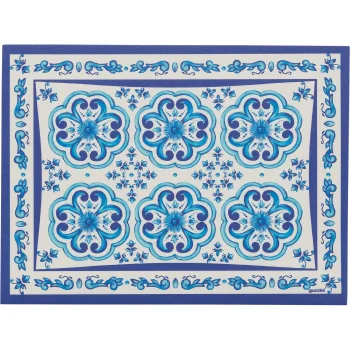 Guzzini BLUES Placemat, 33 x 44 cm, Mediterranean Blue