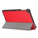 Huawei MatePad T 10s (AGS3-L09, AGS3-W09) Leather Tri-fold Stylish Tablet Cover Case, Red