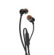 In-Ear Headphones JBL Tune 110 3.5mm Jack Black