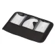 Kirschen Cabinet Scraper Set 3800-01 in Suede Case, 3 Pcs.