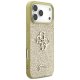 Guess Fixed Glitter Big 4G Phone Case Cover iPhone 17 Pro Max - gold