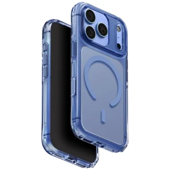Uniq LifePro Xtreme Magclick Case for iPhone 18 Pro / 17 Pro, Transparent Blue